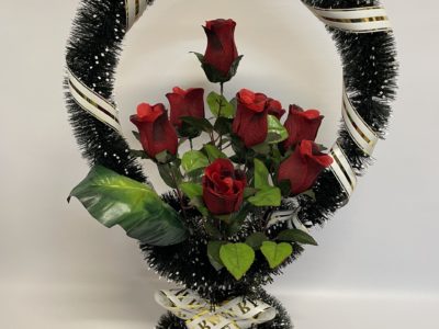 Корзина траурная