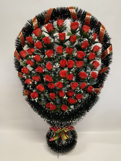 Корзина траурная