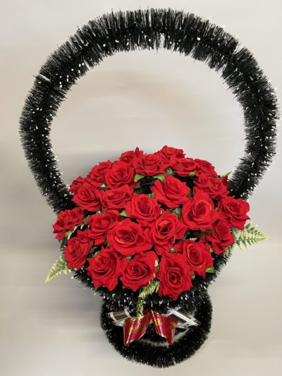 Корзина траурная